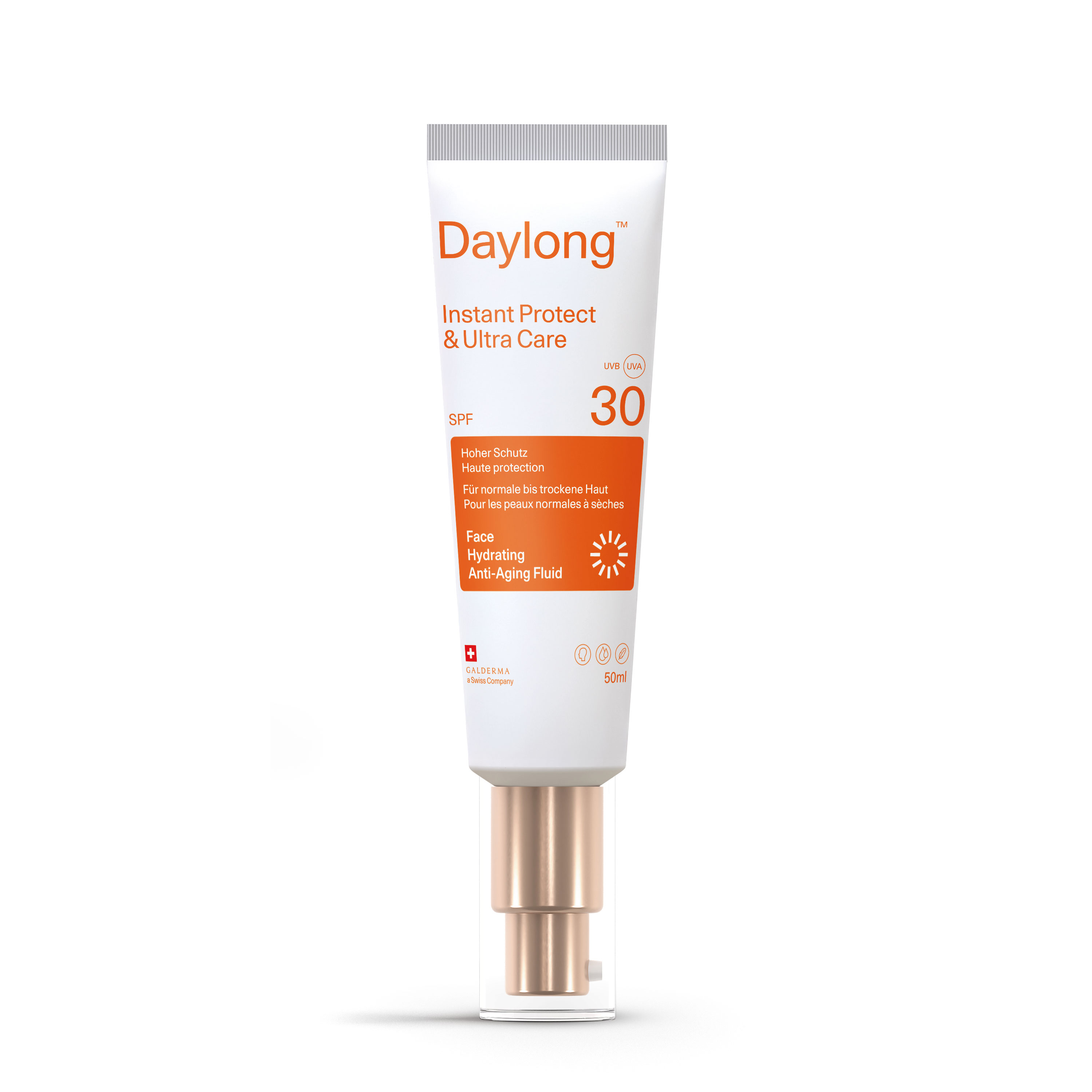 Daylong Instant Protect & Ultra Care Anti-Aging Fluid hydrating Spf30 Disp 50 ml