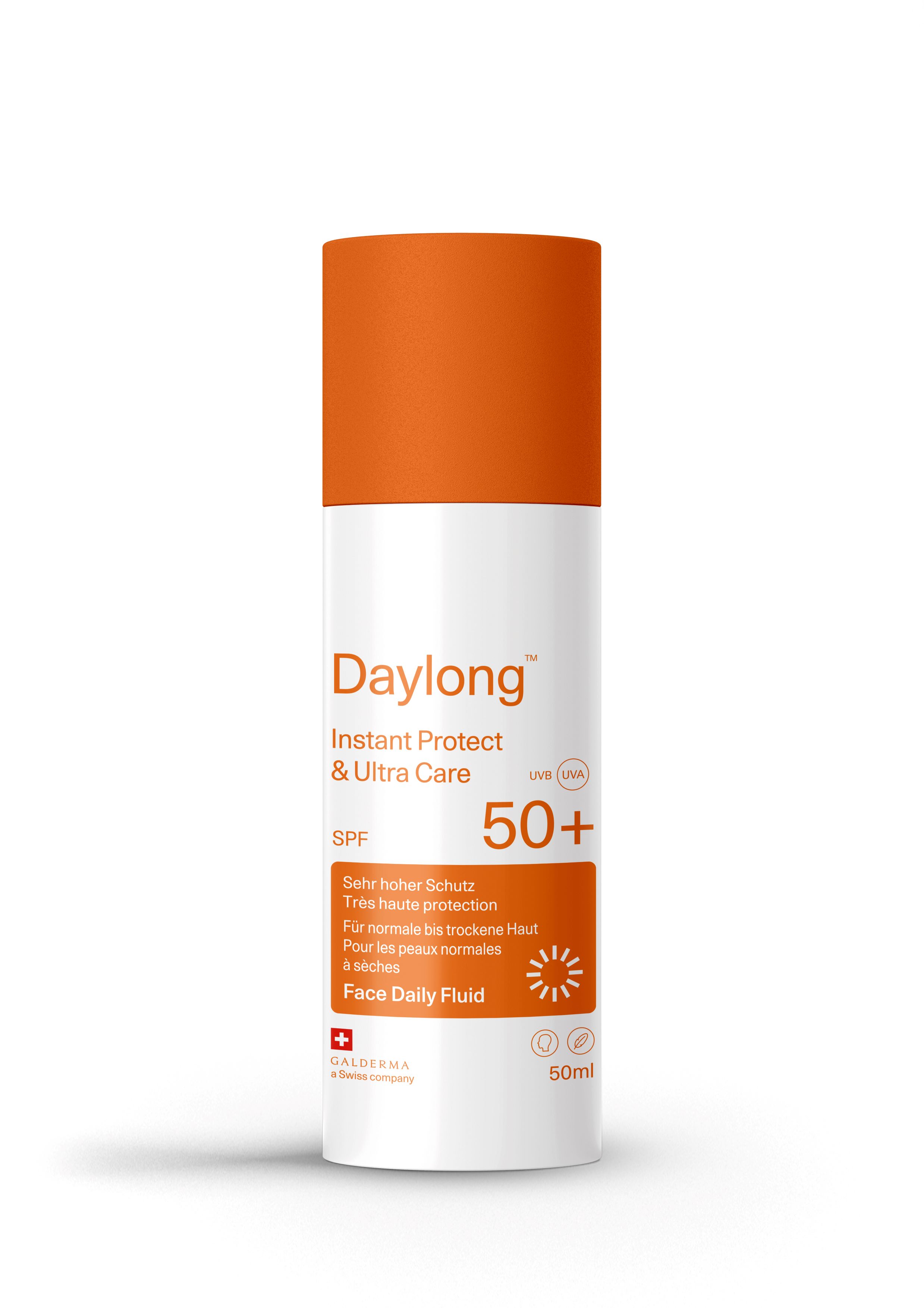 Daylong Instant Protect & Ultra Care Daily Fluid Spf50+ Disp 50 ml
