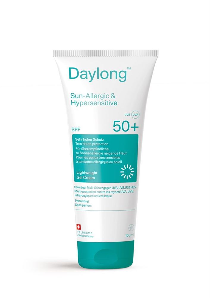 Daylong Sun-allergic & Hypersensitive Gel Cream lightweight Spf50+ Tb 100 ml
