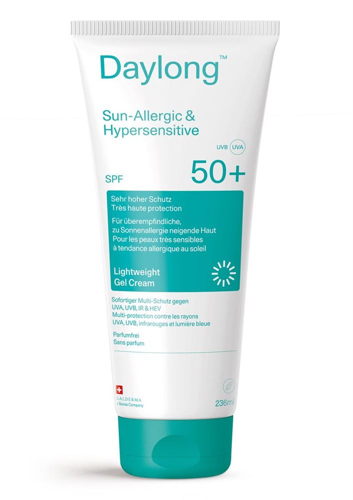 Daylong Sun-allergic & Hypersensitive Gel Cream lightweight Spf50+ Tb 236 ml