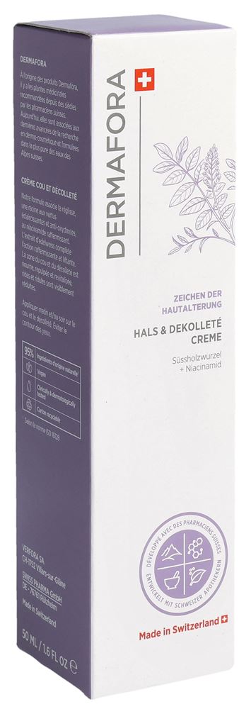 Dermafora Anti-Age Hals & Dekollté Creme Disp 50 ml