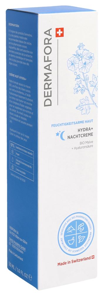Dermafora Feuchtigkeitsarme Haut Nachtcreme Disp 50 ml