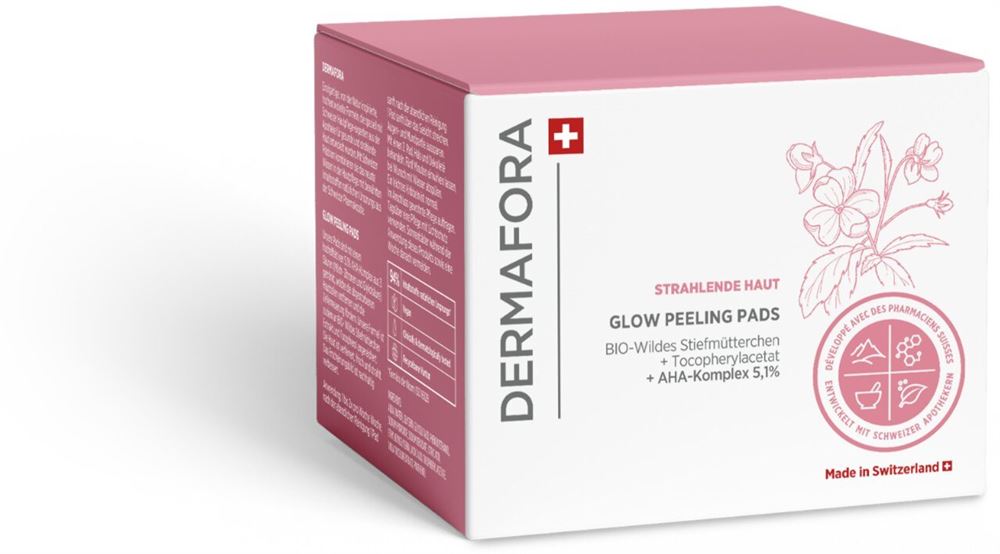Dermafora Peeling Glow Pads AHA Topf 40 Stk