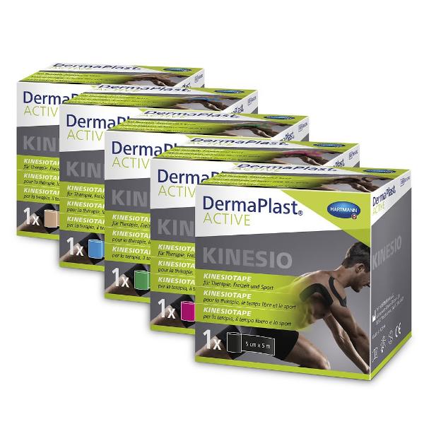 DermaPlast Active Kinesiotape 5cmx5m hautfarben