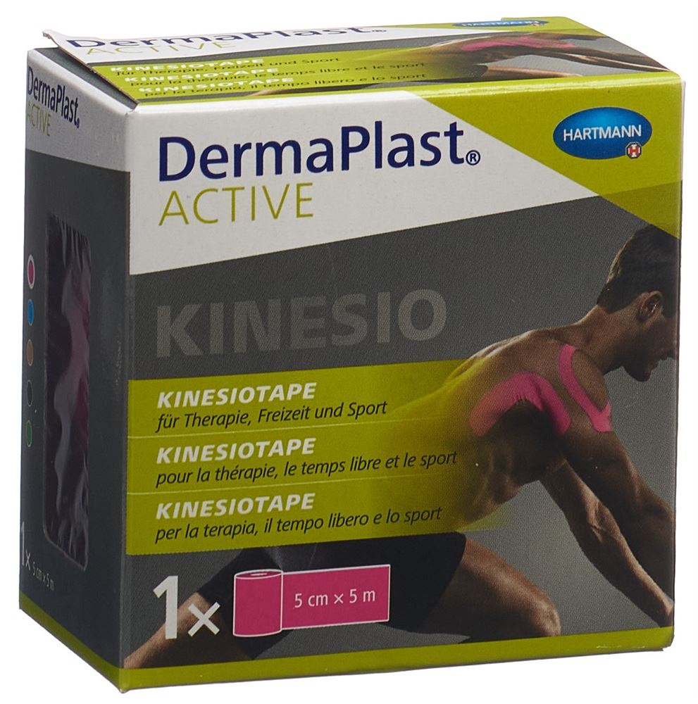 DermaPlast Active Kinesiotape 5cmx5m pink