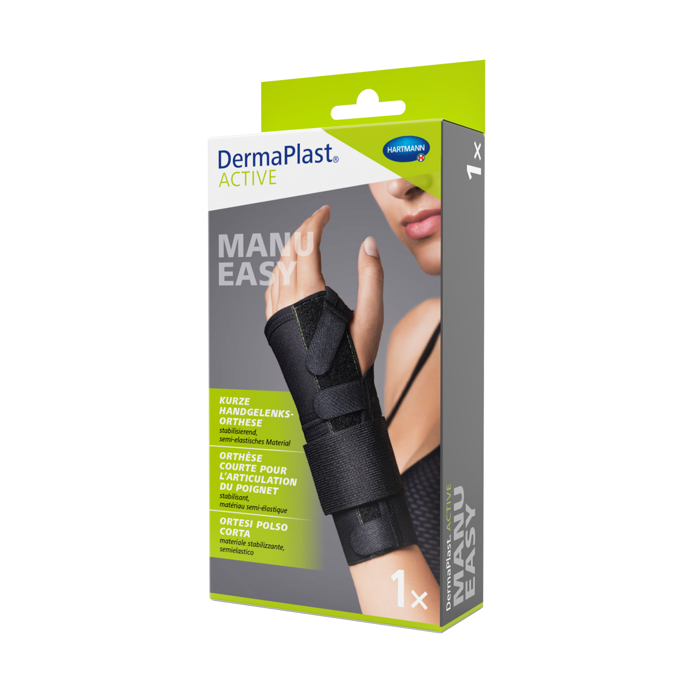 DermaPlast Active Manu Easy 1 short left