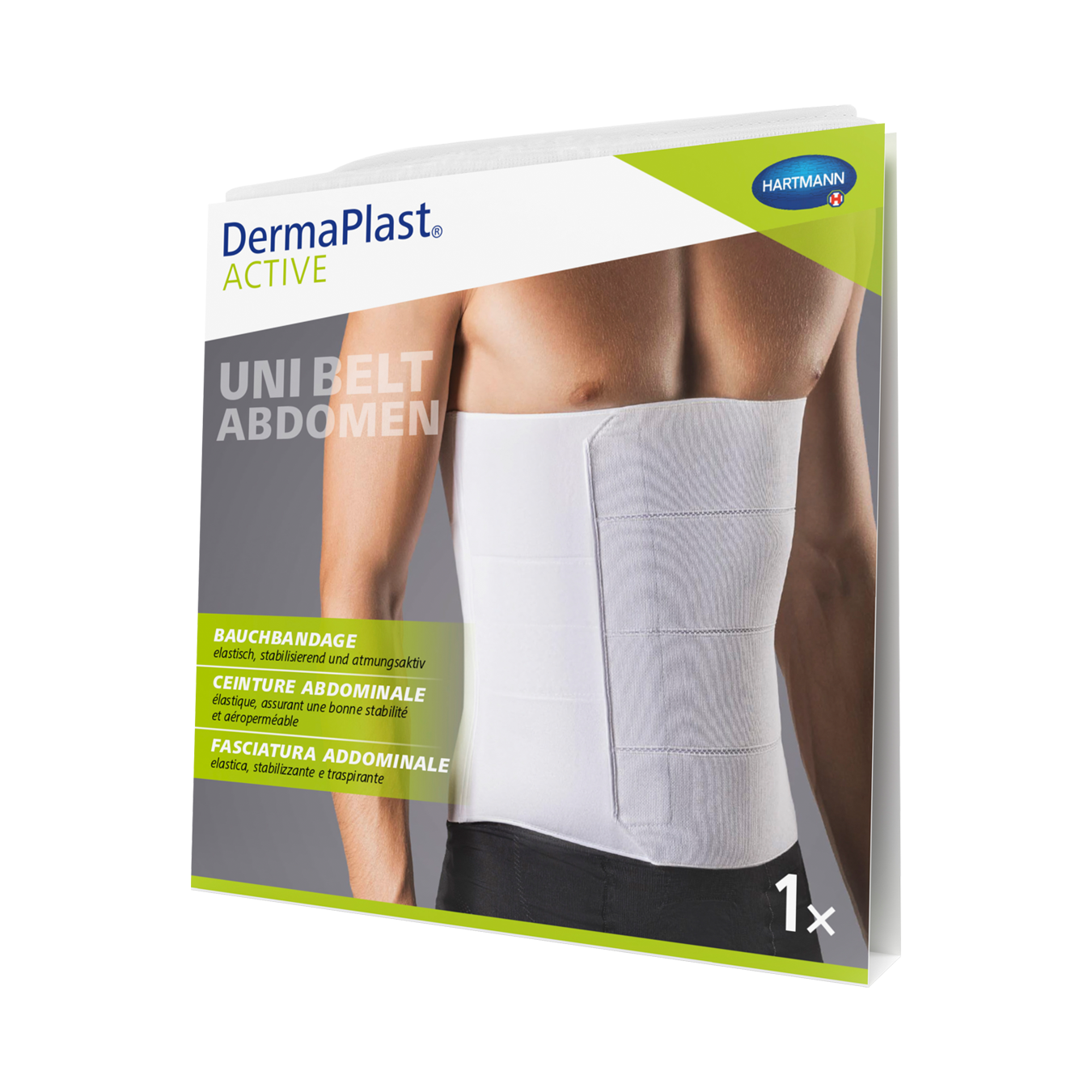DermaPlast Active Uni Belt Abdomen 4 125-150cm small