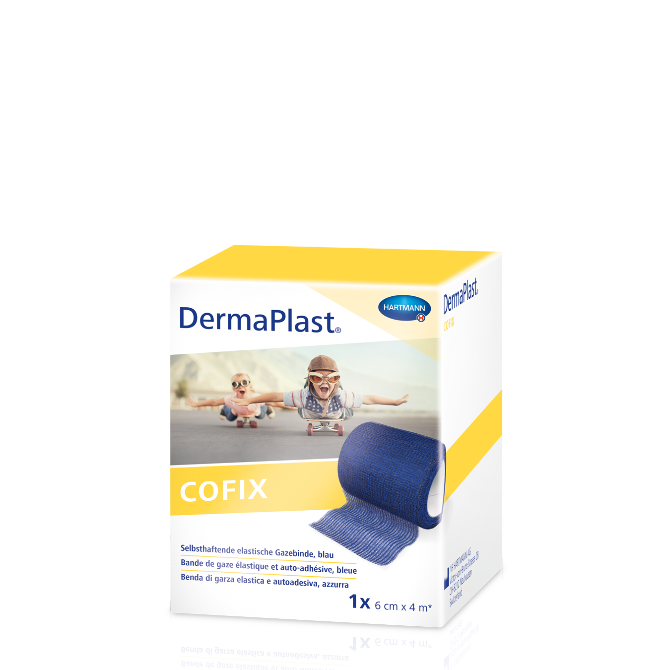 DermaPlast CoFix 6cmx4m blau