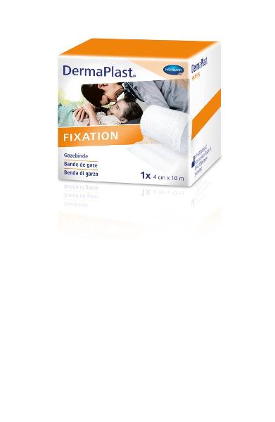 DermaPlast Gazebinde festkantig 4cmx10m