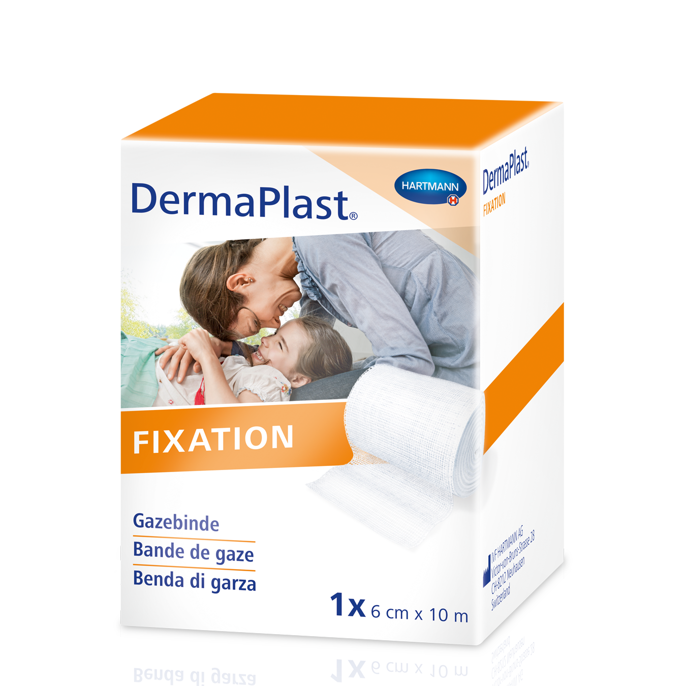 DermaPlast Gazebinde festkantig 6cmx10m
