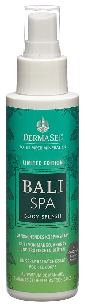 DermaSel Body Splash Spray Bali Spa deutsch/französisch Limited Edition 100 ml