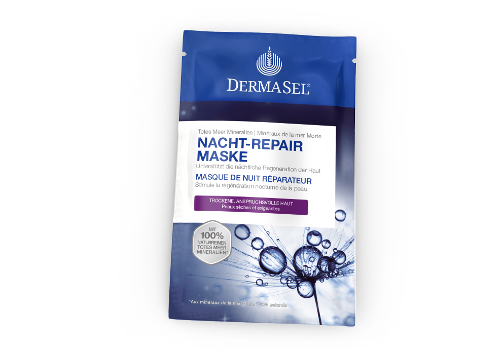 DermaSel Maske Nacht Repair deutsch/französisch Btl 12 ml