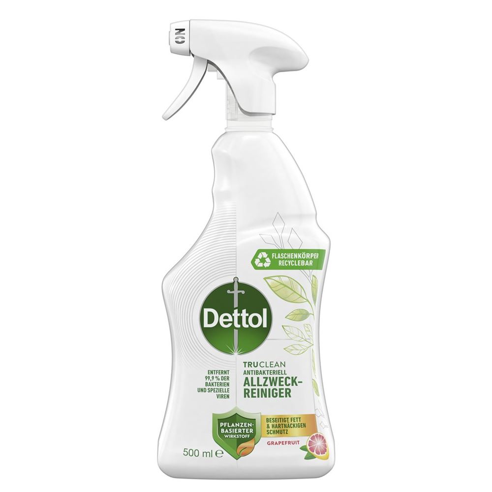 Dettol Allzweckreiniger antibakteriell TruClean Grapefruit Fl 500 ml