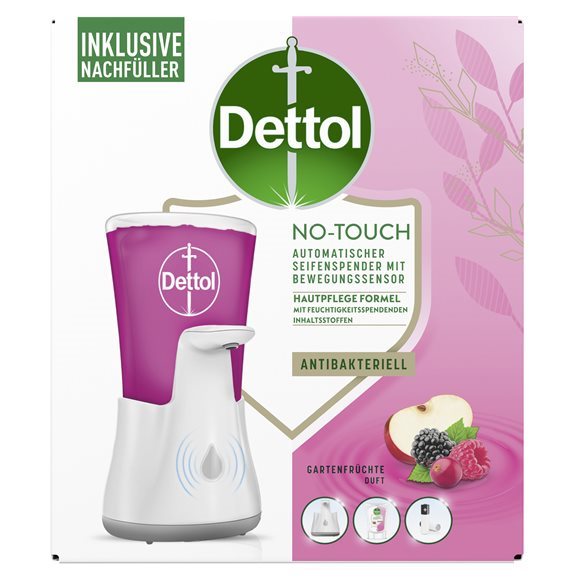 Dettol No-Touch Starter Set weiss Gardenberries 250 ml