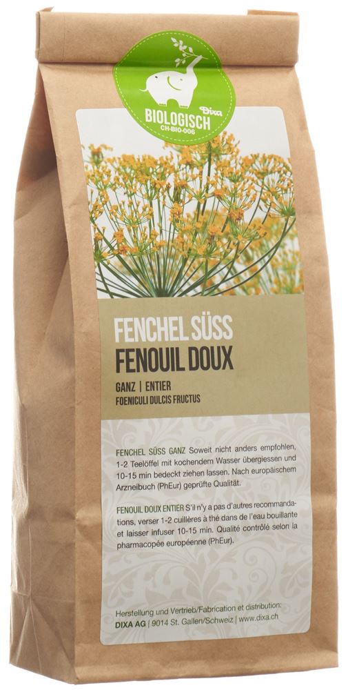 Dixa Fenchel süss DIX BIO ganz 200 g