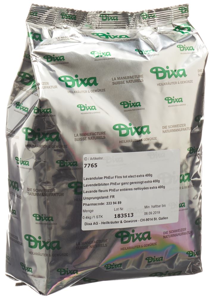 Dixa Lavendelblüten PhEur ganz nachgereinigt extra 400 g