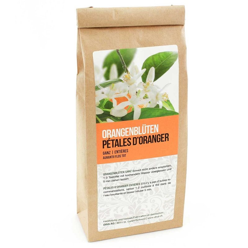 Dixa Orangenblüten offen BIO ganz gereinigt Btl 70 g