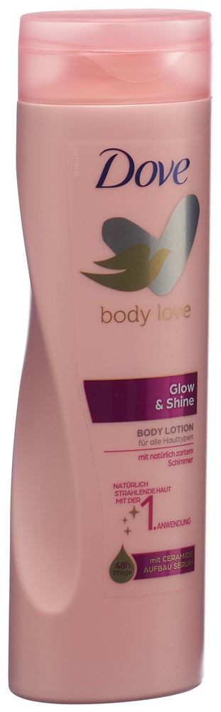 Dove Body Lotion Glow+Shine Fl 250 ml