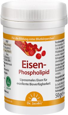 Dr. Jacob’s Eisen-Phospholipid Plv Mango vegan liposomal Ds 50 g