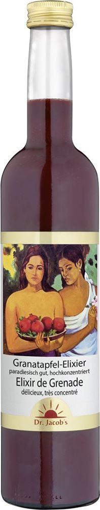 Dr. Jacob's Granatapfel-Elixier Original Granatapfelsaft-Konzentrat Fl 500 ml