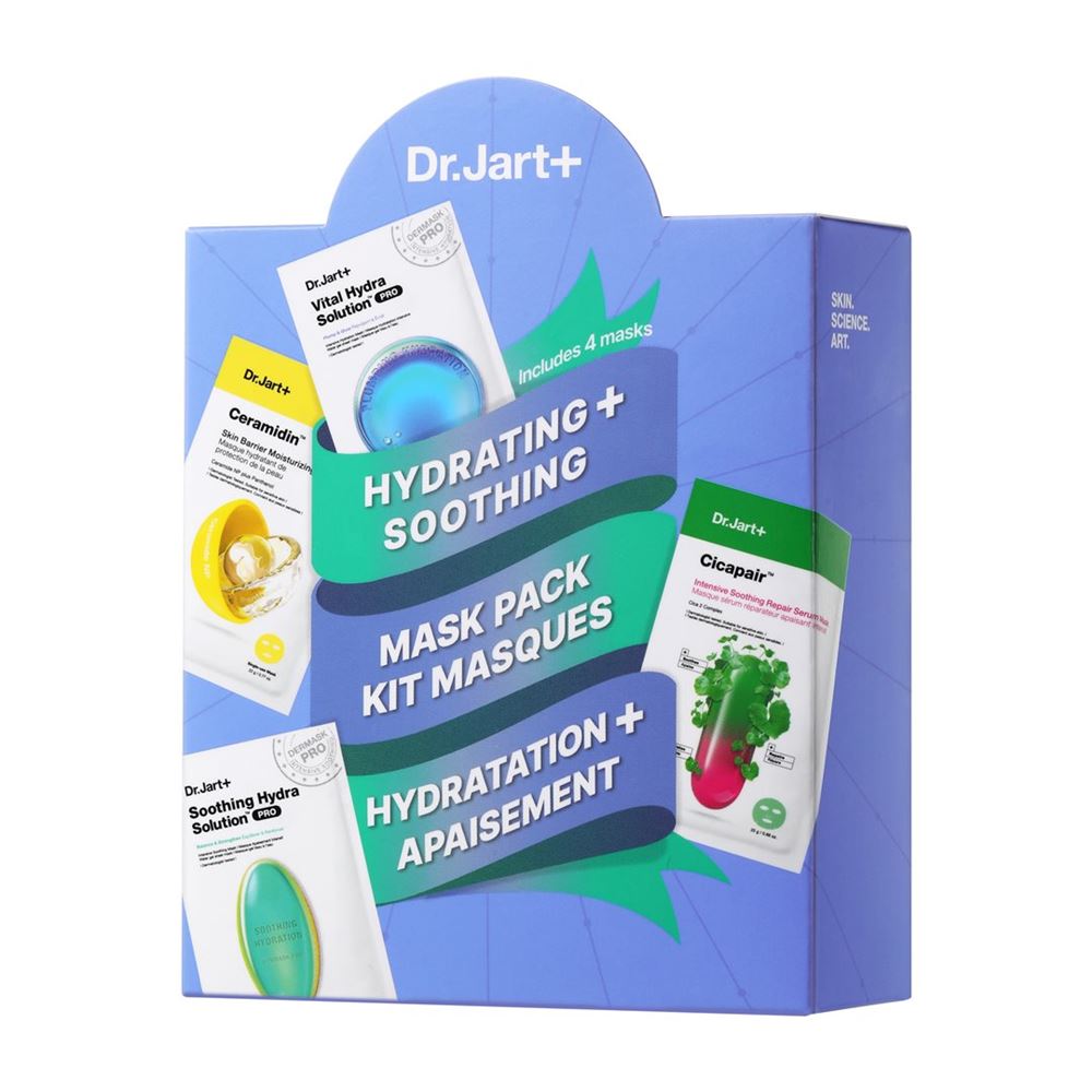 Dr.Jart+ Hydrating & Soothing Mask Kit 4 Stück