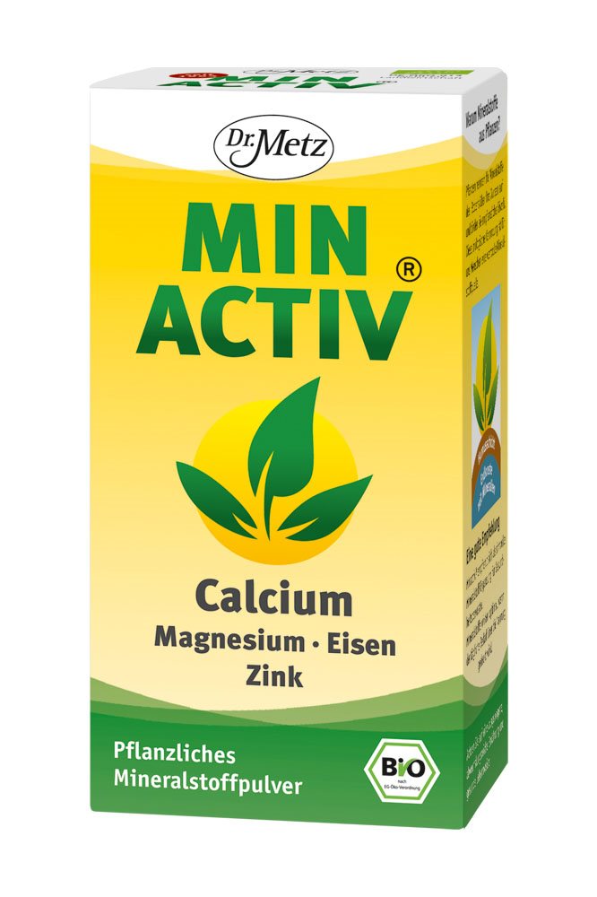 Dr. Metz Minactiv basische Mineralstoffe Bio/kbA 250 g