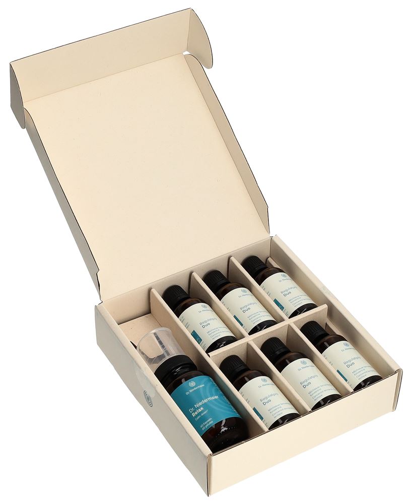 Dr. Niedermaier Set Relax 60 Kapseln und 6 x 50ml Flaschen