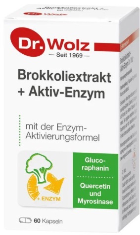 Dr. Wolz Brokkoliextrakt + Aktiv-Enzym Kaps 60 Stk