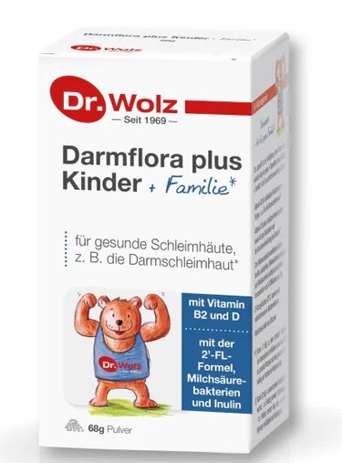 Dr. Wolz Darmflora Plus Kinder + Familie 68 g