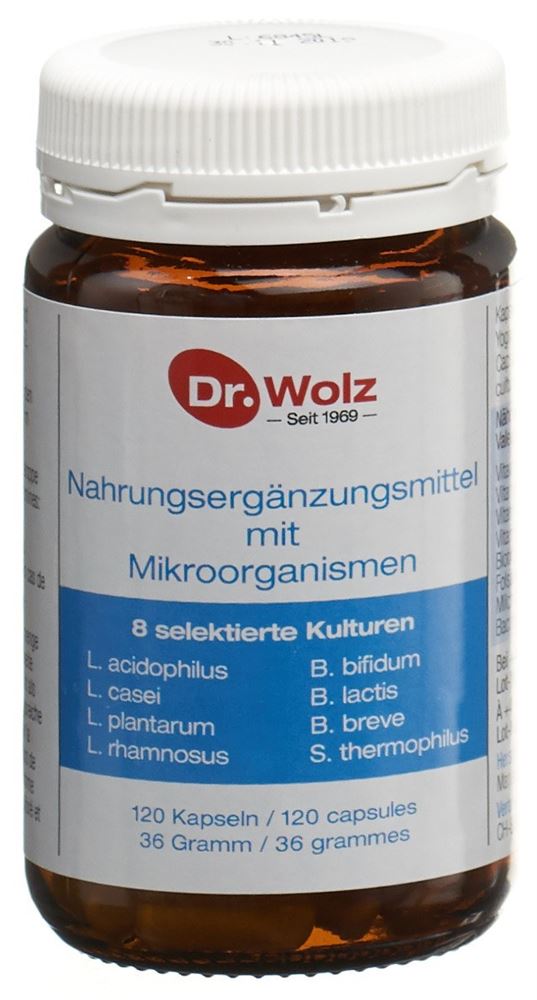 Dr. Wolz Microorganismen Kapseln 120 Stück