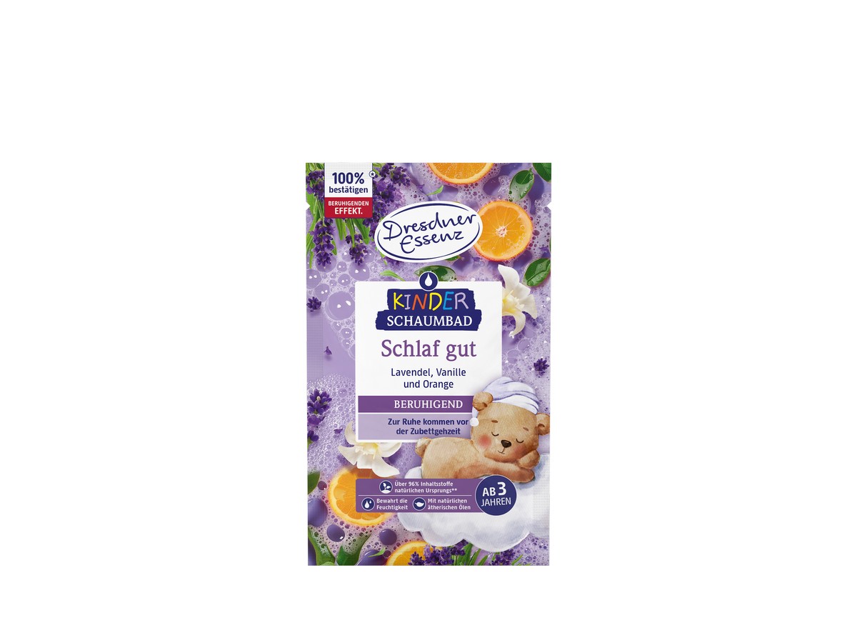 Dresdner Schaumbad Kinder Schlaf gut 16 Box 40 ml