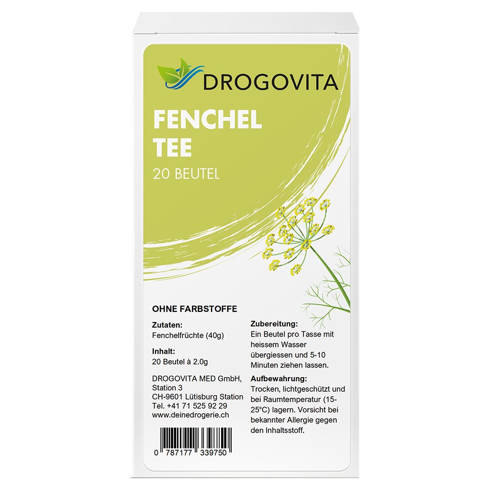 Drogovita Fenchel Tee Btl 20 Stk