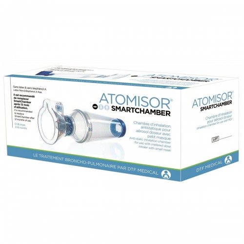 DTF Inhalationskammer für Dosieraerosole mit Kindermaske 1-6 Jahre Btl