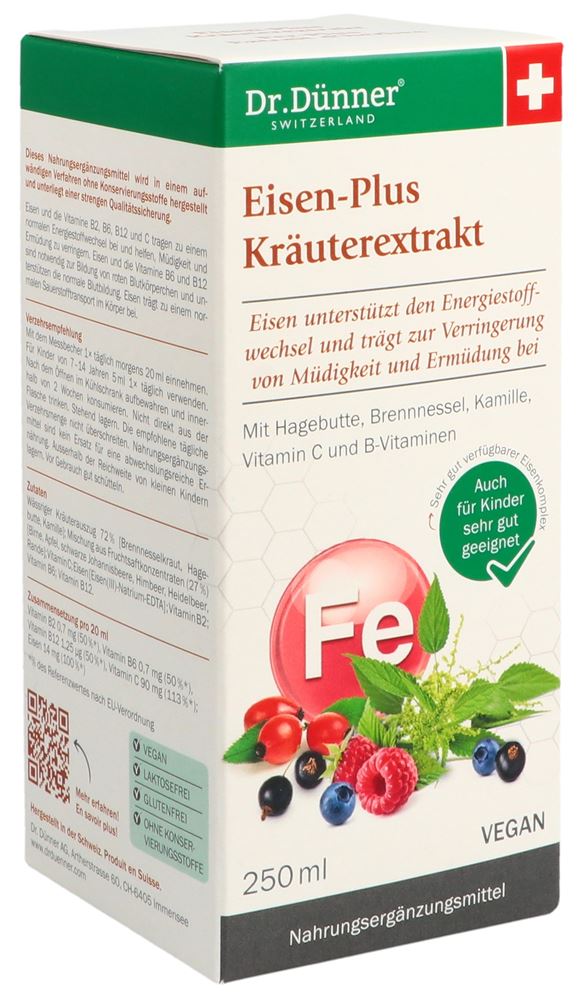 Dünner Eisen-Plus Kräuterextrakt Fl 250 ml