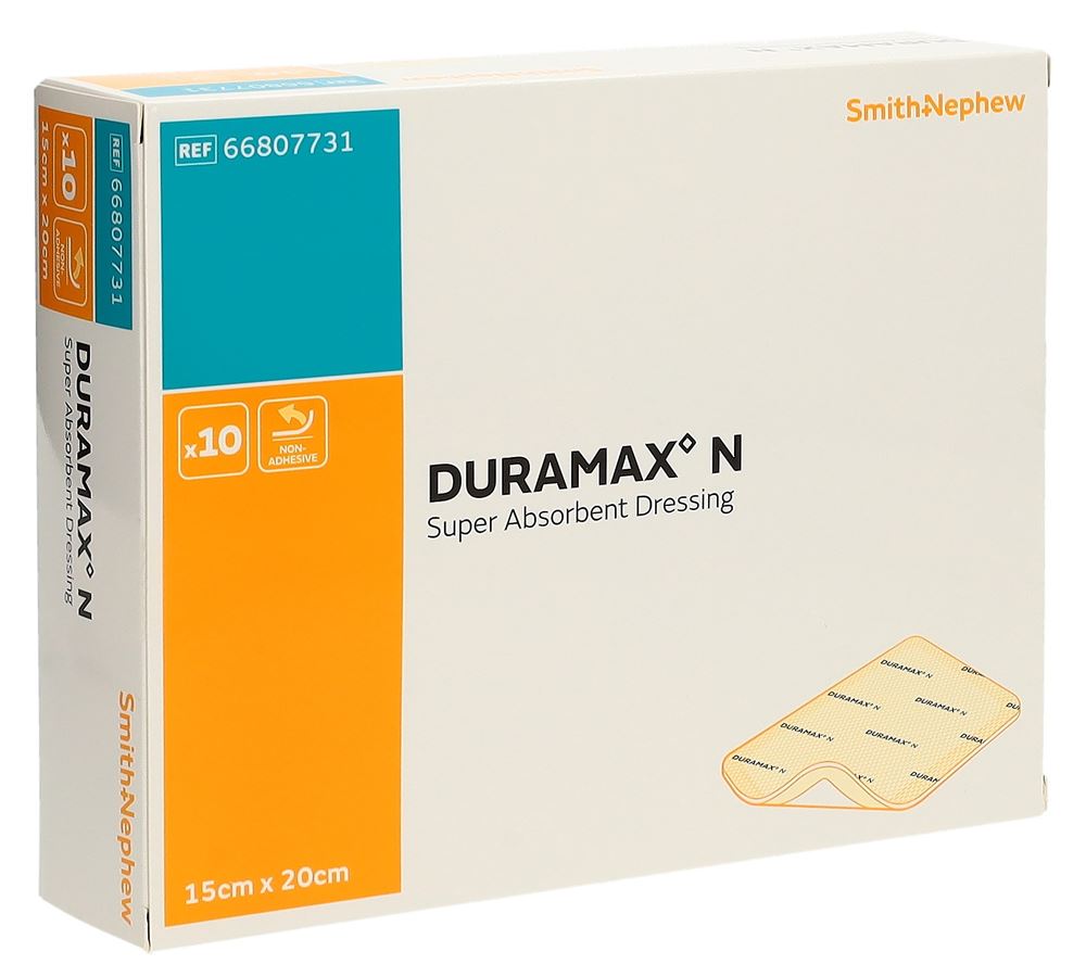 Duramax N Superabsorber 15x20cm Box 10 Stk