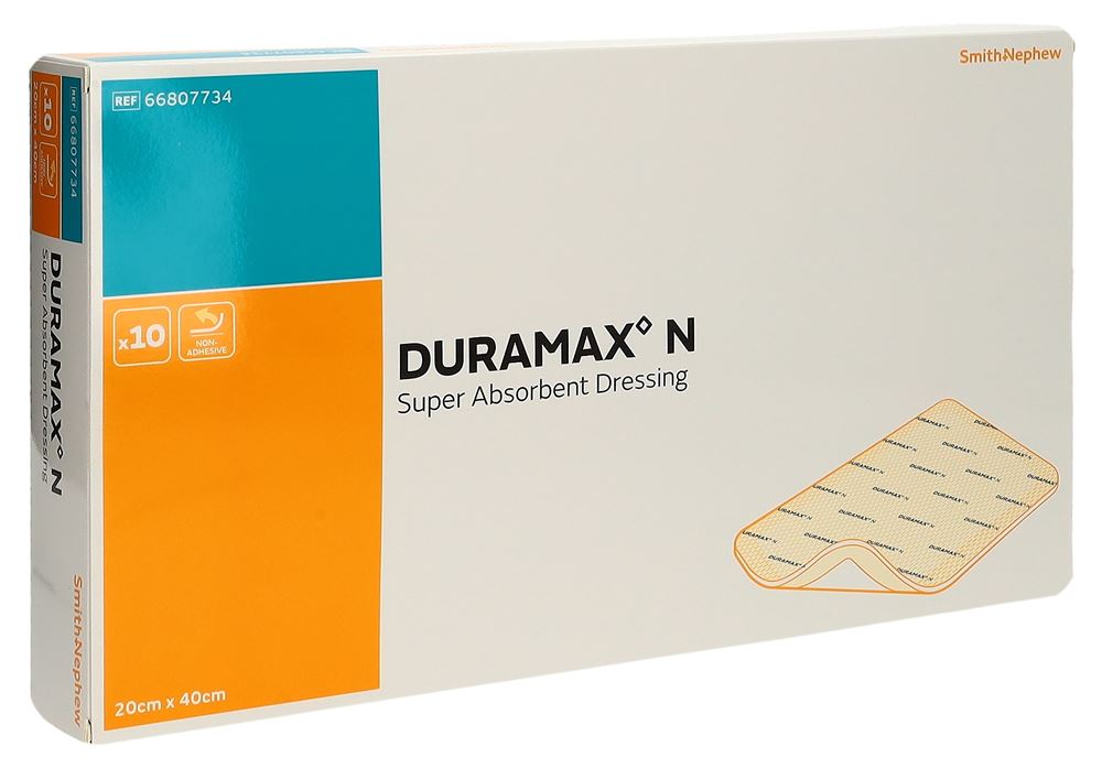 Duramax N Superabsorber 20x40cm Box 10 Stk