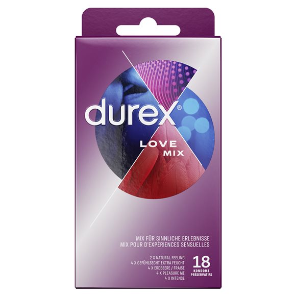 Durex Love Mix Präservativ 18 Stk