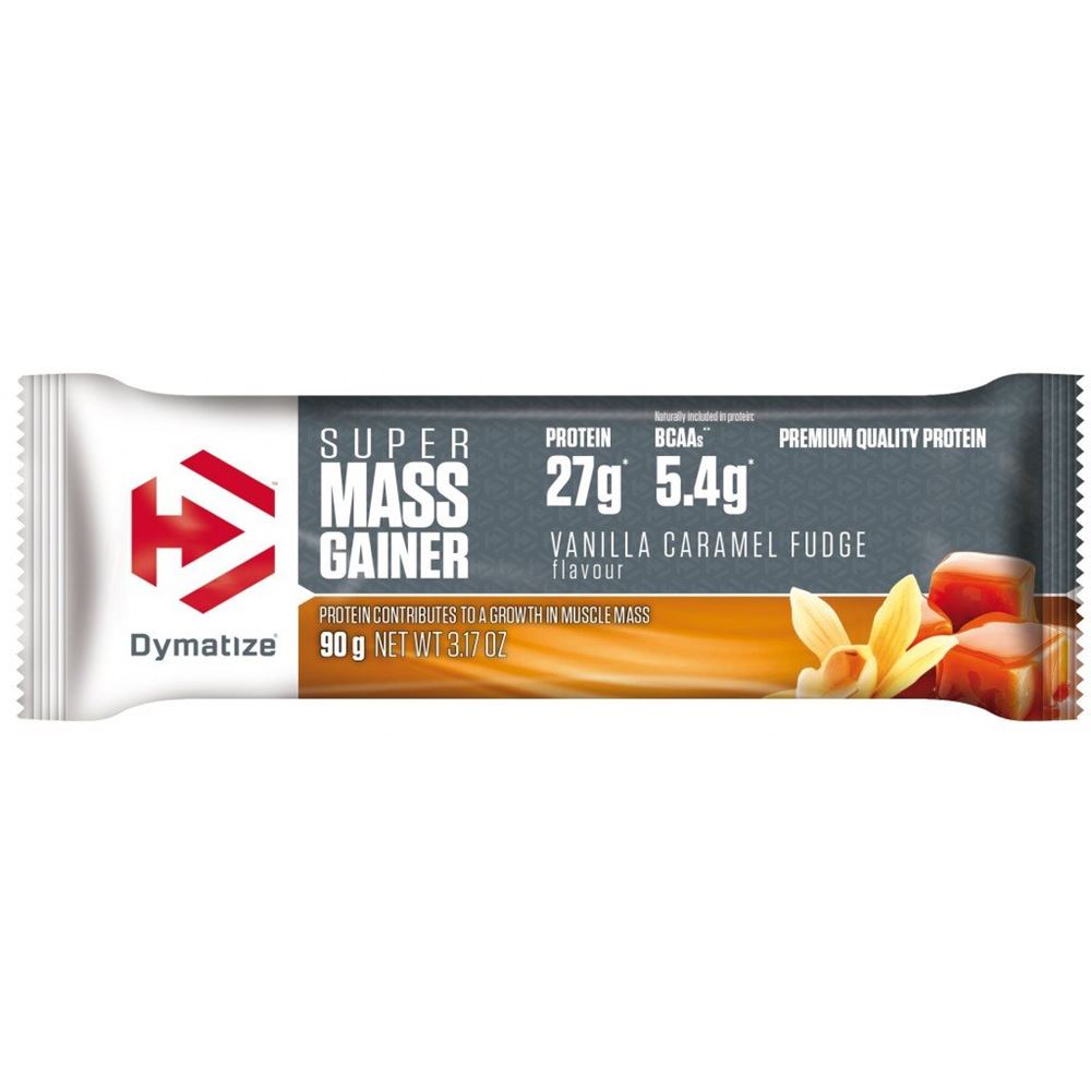 Dymatize Super Mass Gainer Bar Vanilla Karamell 90 g