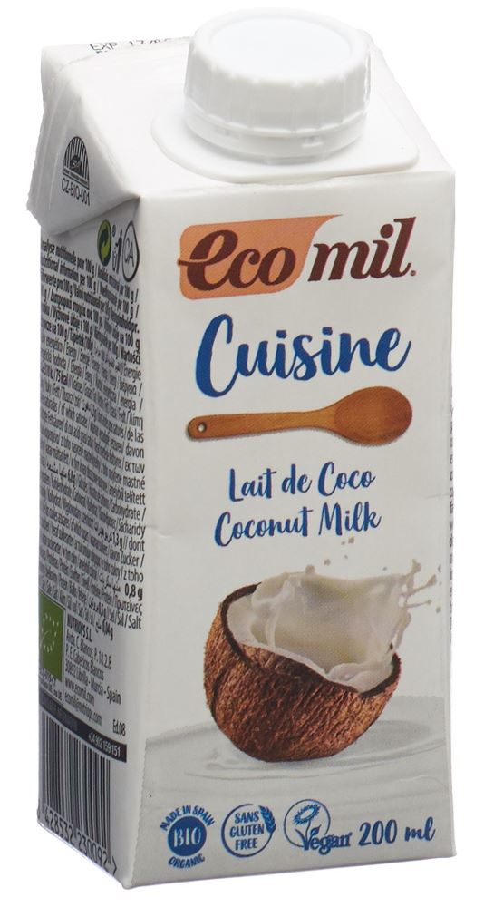 Ecomil Kokos Cuisine Tetra 200 ml