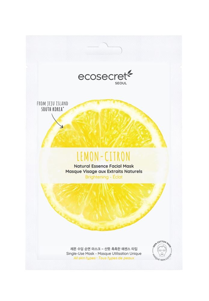 Ecosecret Gesichtsmaske strahlend Zitrone Btl 20 ml
