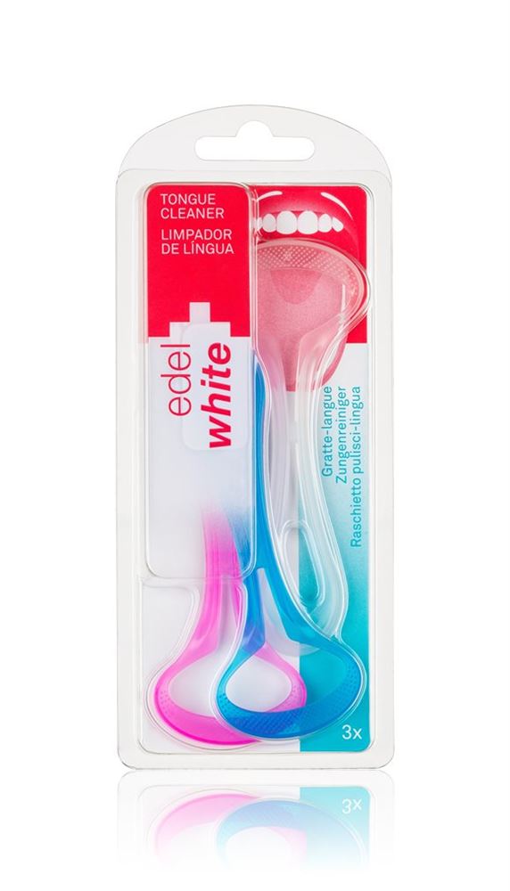 edel+white Zungenreiniger gross 3 Stk