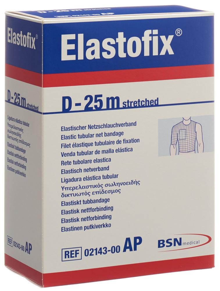 Elastofix Netz Schlauchverband D 25m Rumpf