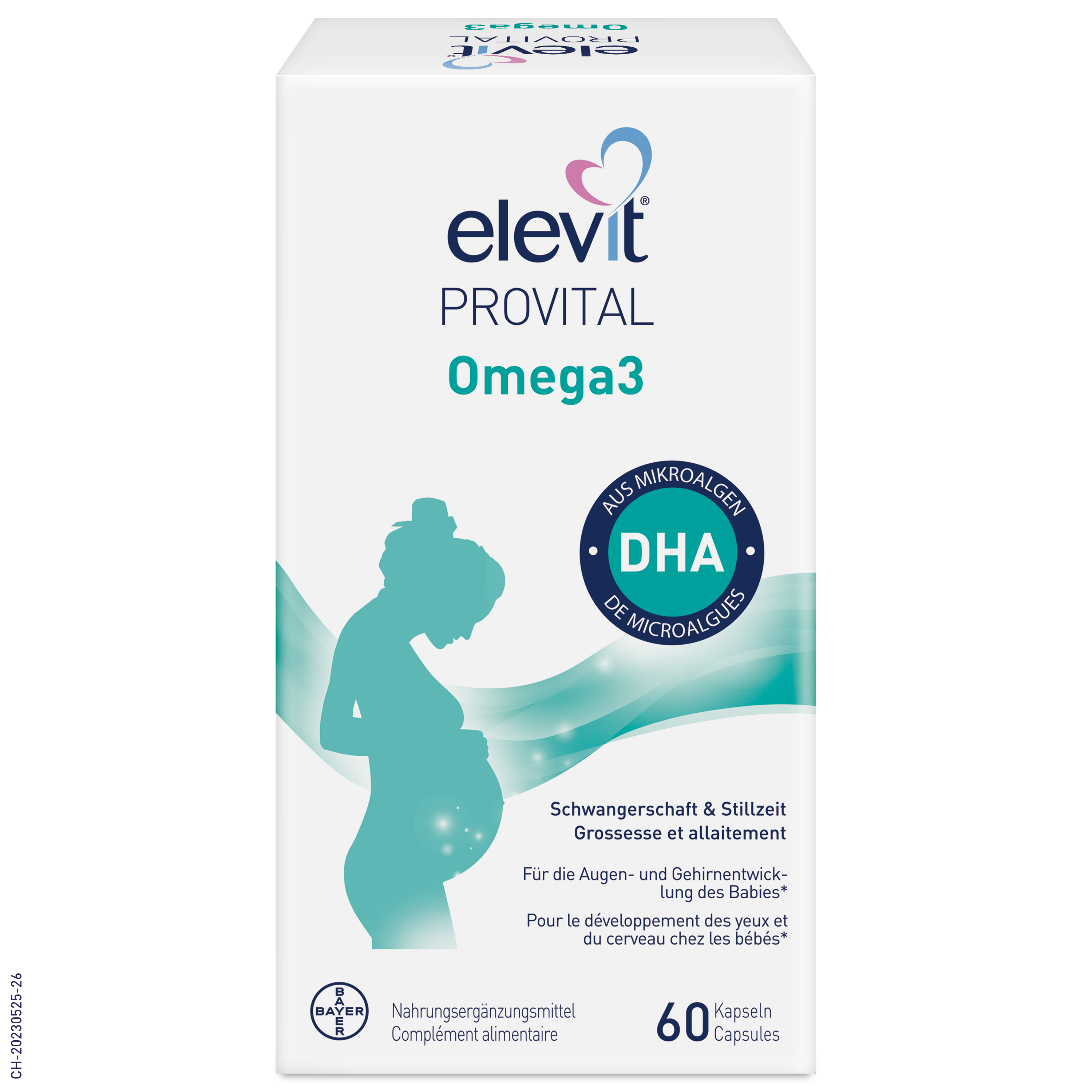 Elevit Provital Omega3 Kaps 60 Stk