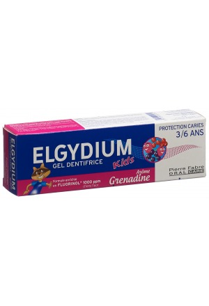 Elgydium Kids rote Beeren 3-6 Jahre Zahnpasta 50 ml