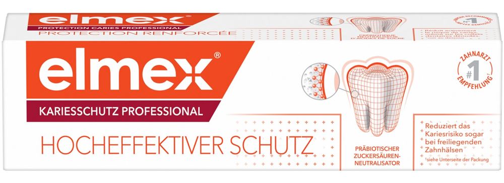 elmex Kariesschutz Professional Zahnpasta Tb 75 ml