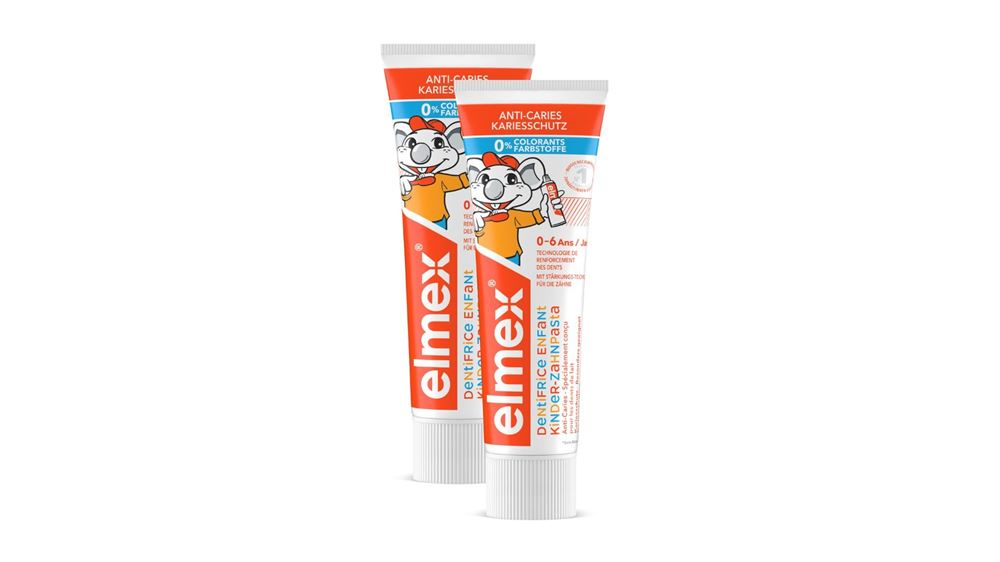elmex Kinder Zahnpasta 2 x 75 ml
