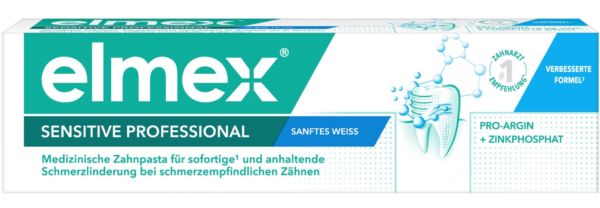 elmex Sensitive Professional Sanftes Weiss Zahnpasta Tb 75 ml