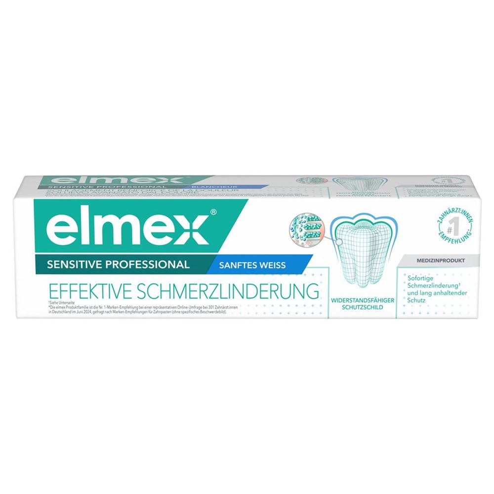 elmex Sensitive Professional Zahnpasta Repair & Prevent sanftes weiss Tb 75 ml