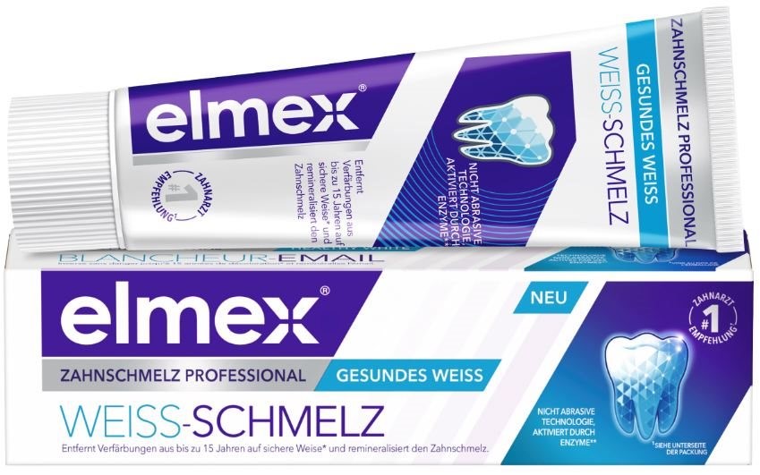 elmex Zahnschmelz Professional Zahnpasta Weiss-schmelz Tb 75 ml