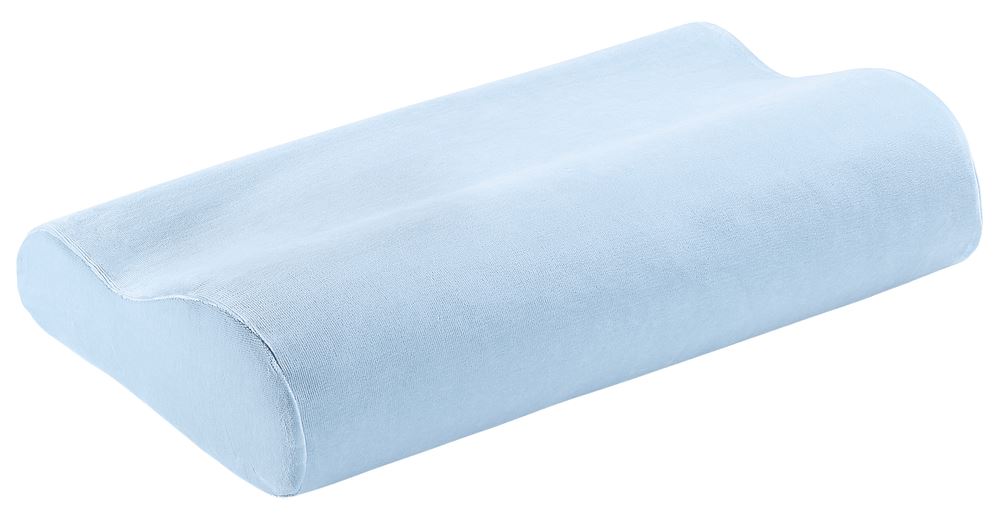 Elsa Nackenkissen 50x11cm inklusiv Veloursbezug hellblau